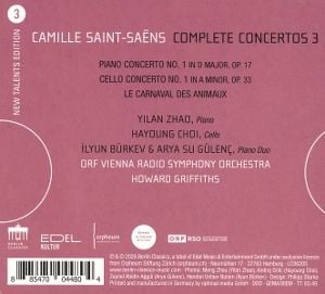 Produktbild: Saint-Sa&iquest;ns:Complete Concertos 3