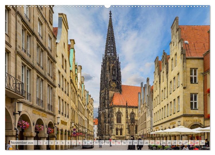 Produktbild: Deutschland Ansichten (hochwertiger Premium Wandkalender 2026 DIN A2 quer), Kunstdruck in Hochglanz
