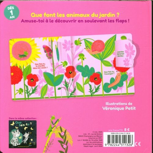 Produktbild: Les animaux du jardin