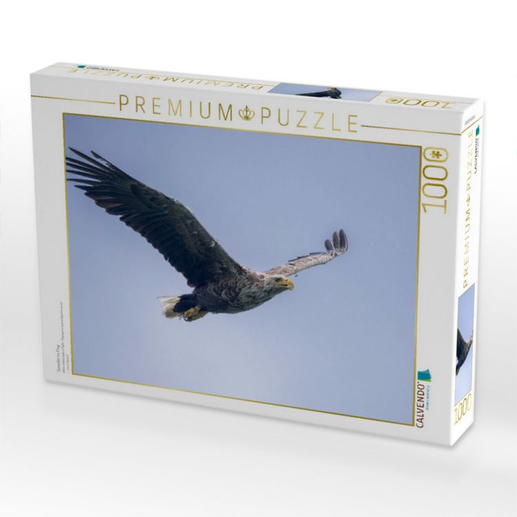 Produktbild: CALVENDO Puzzle Seeadler im Flug | 1000 Teile Lege-Gr&ouml;&szlig;e 64x48cm Foto-Puzzle f&uuml;r gl&uuml;ckliche Stunden