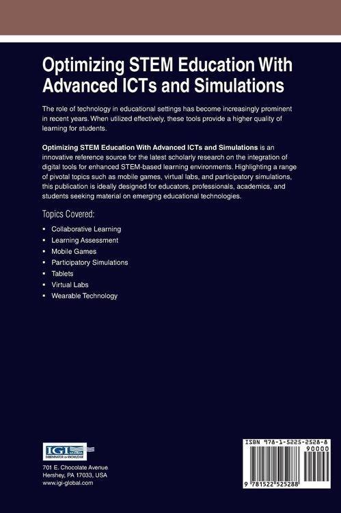 Produktbild: Optimizing STEM Education With Advanced ICTs and Simulations