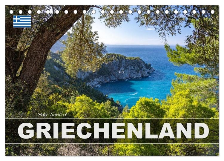 Produktbild: Griechenland (Tischkalender 2026 DIN A5 quer), CALVENDO Monatskalender