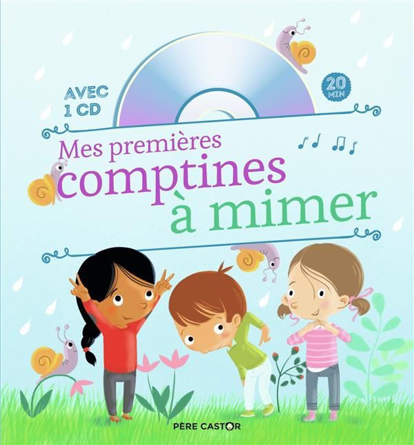 Produktbild: Mes premi&egrave;res comptines &agrave; mimer + 1 CD audio