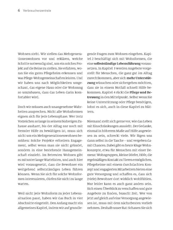 Neues Wohnen im Alter