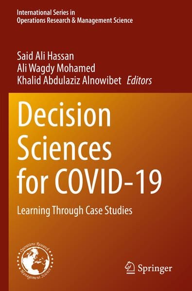 Produktbild: Decision Sciences for COVID-19