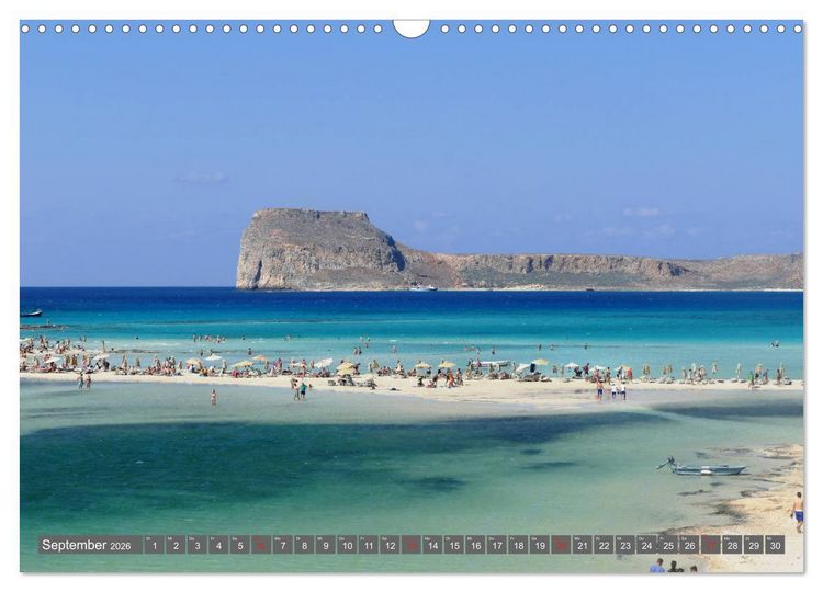 Produktbild: Kreta - Paradies an der Wiege Europas (Wandkalender 2026 DIN A3 quer), CALVENDO Monatskalender