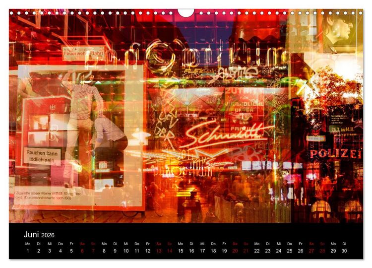 Produktbild: Hamburg-Art (Wandkalender 2026 DIN A3 quer), CALVENDO Monatskalender