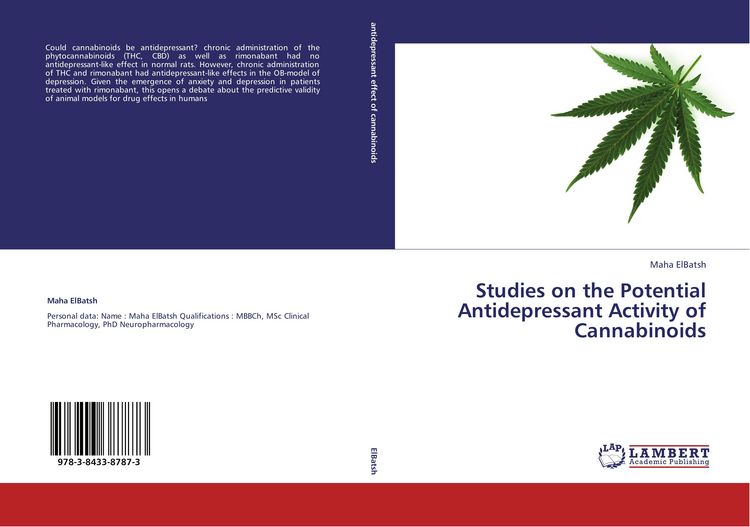 Produktbild: Studies on the Potential Antidepressant Activity of Cannabinoids