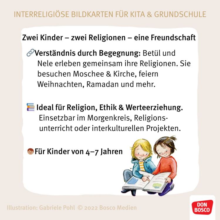 Produktbild: Bet&uuml;l und Nele erleben eine Beerdigung und fragen nach dem Tod. Kamishibai Bildkartenset