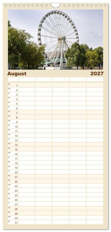 Produktbild: Familienplaner 2027 - Faszination Liverpool mit 5 Spalten (Wandkalender, 21 x 45 cm) CALVENDO