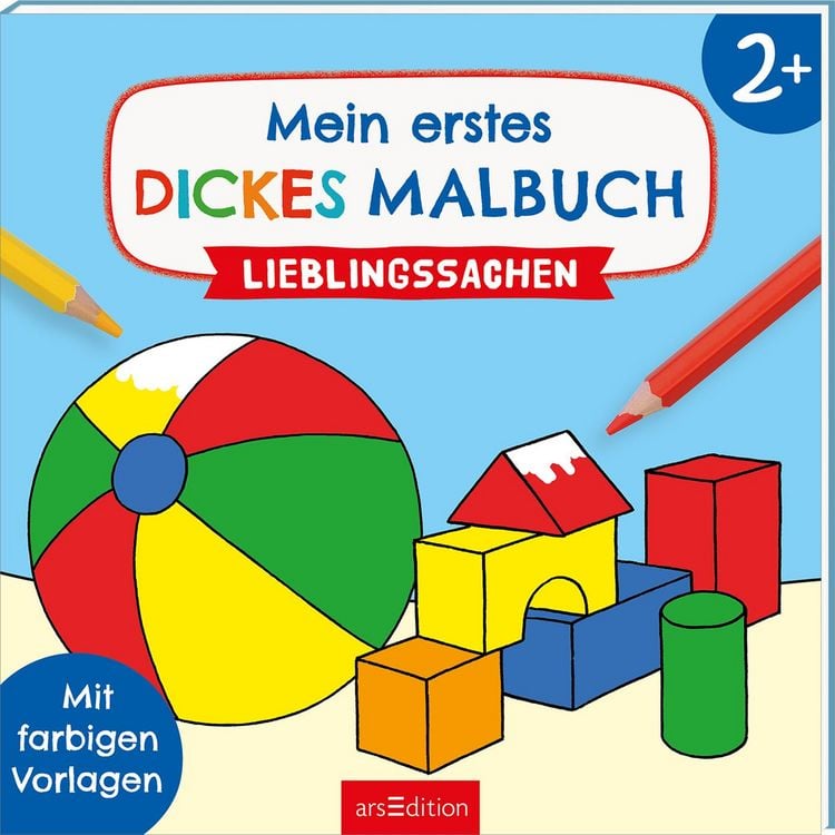 Produktbild: Mein erstes dickes Malbuch ab 2 &ndash; Lieblingssachen
