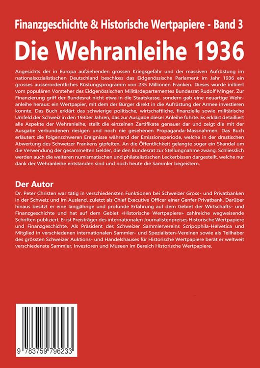 Produktbild: Die Wehranleihe 1936