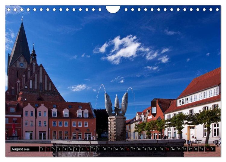 Produktbild: Barth - Idyll zwischen Bodden und Ostsee (Wandkalender 2026 DIN A4 quer), CALVENDO Monatskalender