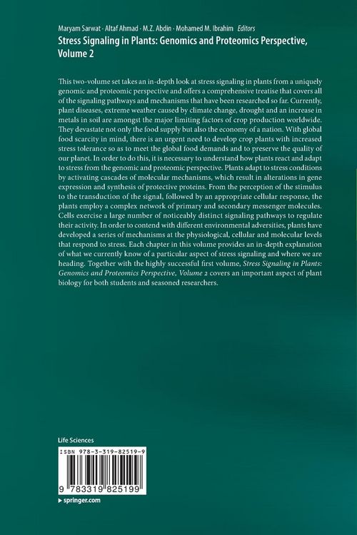 Produktbild: Stress Signaling in Plants: Genomics and Proteomics Perspective, Volume 2