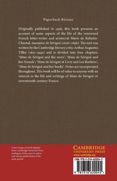 Produktbild: Madame De Sevigne