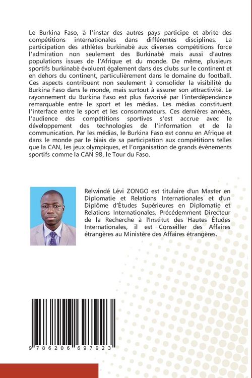 Produktbild: Sport et rayonnement international du Burkina Faso