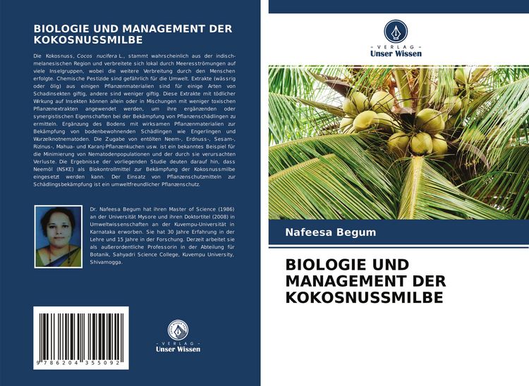 Produktbild: Biologie und Management der Kokosnussmilbe