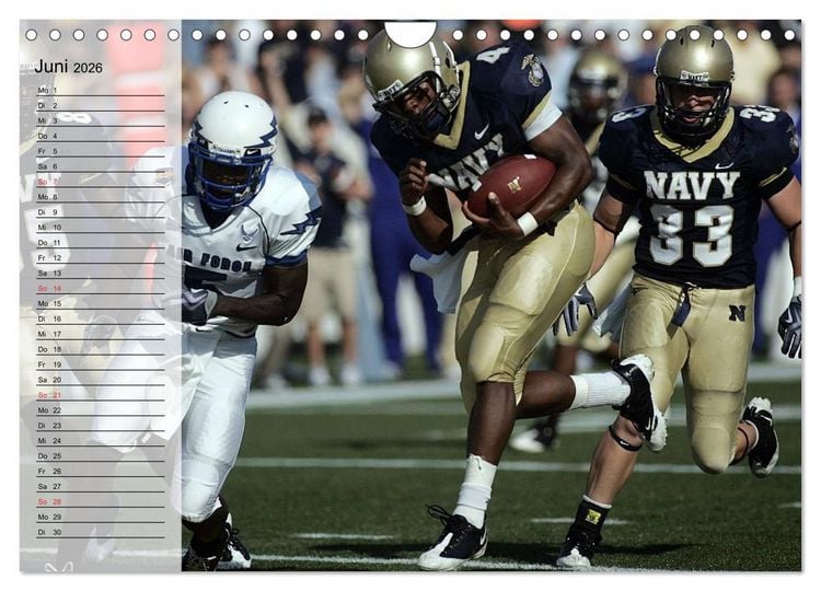 Produktbild: Sport. American Football (Wandkalender 2026 DIN A4 quer), CALVENDO Monatskalender