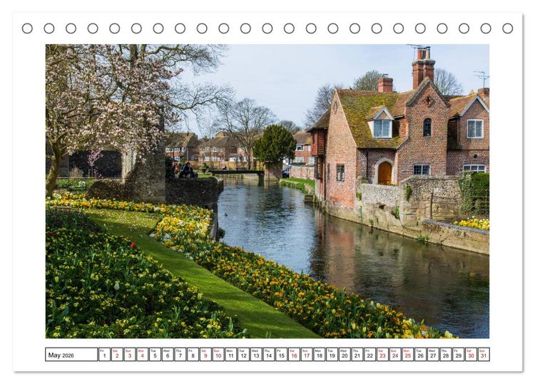 Produktbild: Enchanting England (Desk Calendar 2026 DIN A5 landscape), CALVENDO 12 Month DeskCalendar