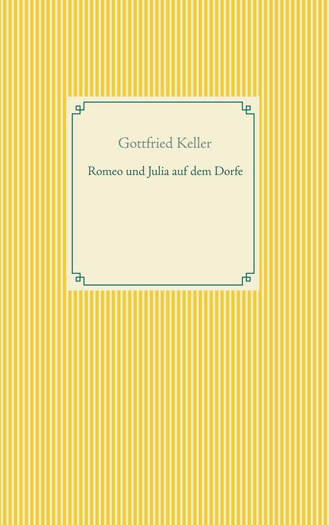 Produktbild: Romeo und Julia auf dem Dorfe
