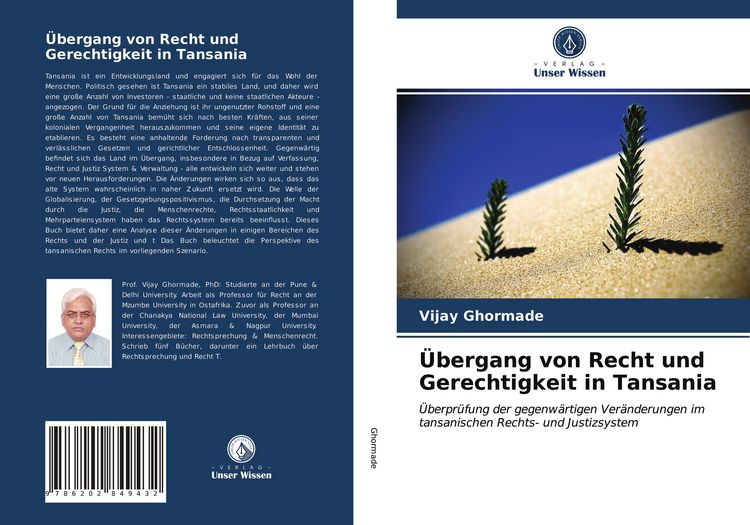 Produktbild: &Uuml;bergang von Recht und Gerechtigkeit in Tansania
