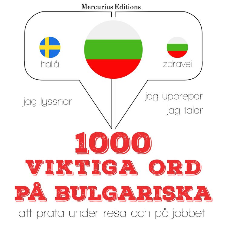 Produktbild: 1000 viktiga ord p&aring; bulgariska