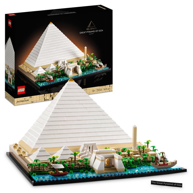 Produktbild: LEGO Architecture 21058 Cheops-Pyramide Modellbausatz f&uuml;r Erwachsene