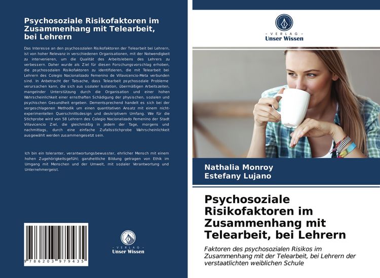 Produktbild: Psychosoziale Risikofaktoren im Zusammenhang mit Telearbeit, bei Lehrern
