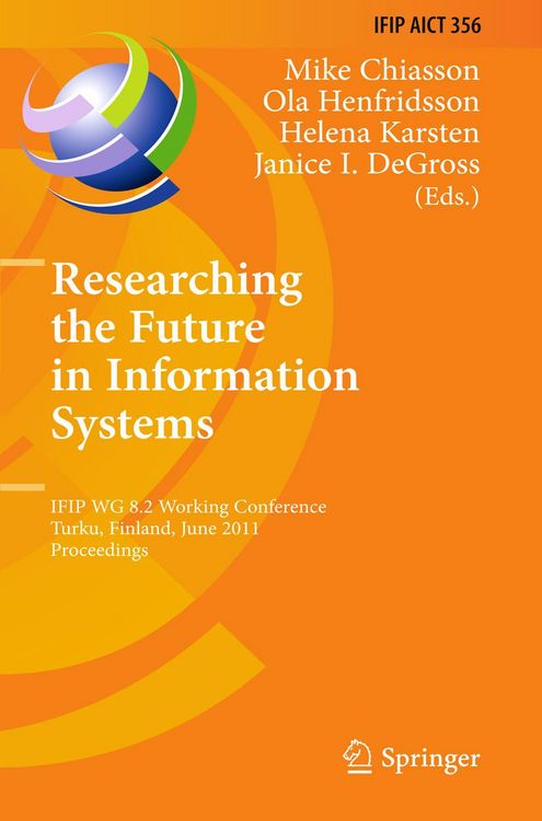 Produktbild: Researching the Future in Information Systems