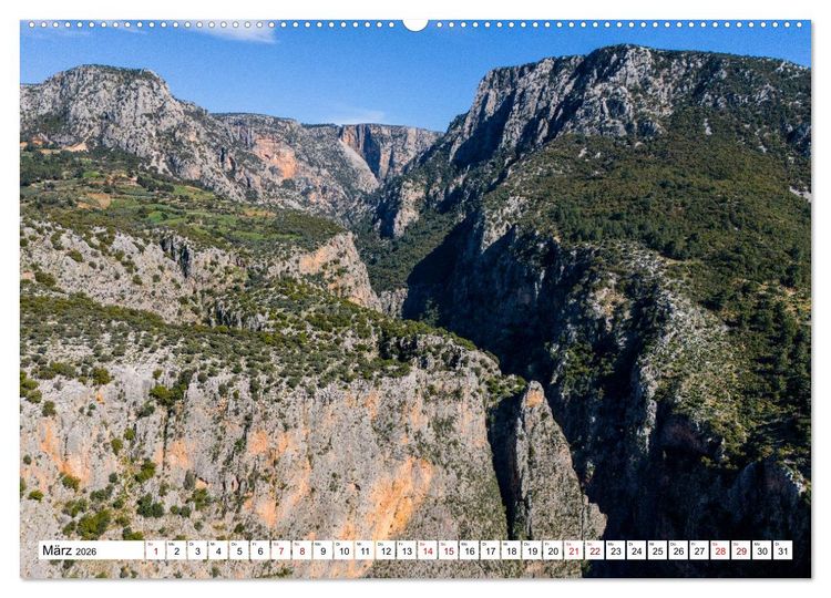 Produktbild: Landschaften der T&uuml;rkei (Wandkalender 2026 DIN A2 quer), CALVENDO Monatskalender