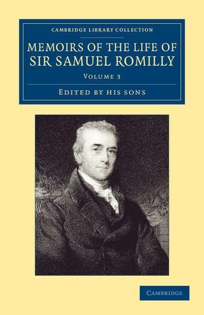 Produktbild: Memoirs of the Life of Sir Samuel Romilly