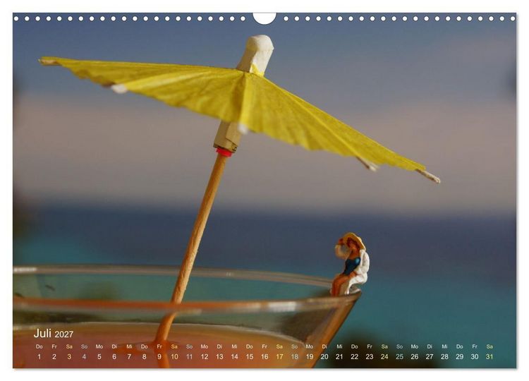 Produktbild: Das geheime Leben von Miniatur-Figuren (Wandkalender 2027 DIN A3 quer), CALVENDO Monatskalender