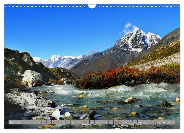 Produktbild: Himalayas high mountains adventure (Wall Calendar 2026 DIN A3 landscape), CALVENDO 12 Month Wall Calendar