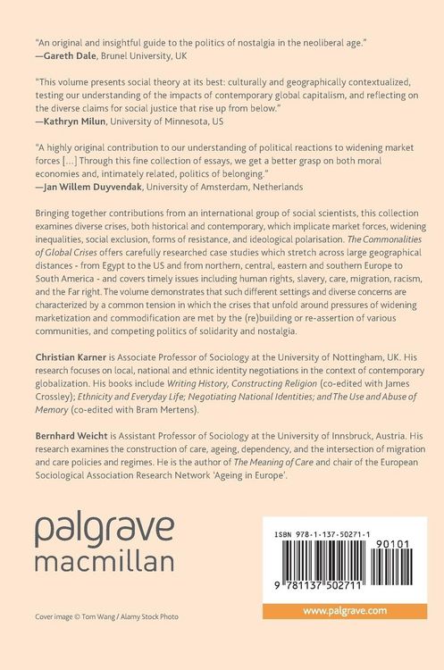 Produktbild: The Commonalities of Global Crises