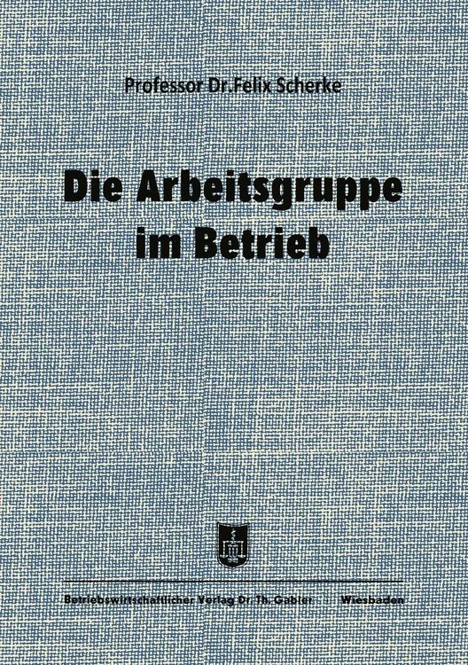 Produktbild: Die Arbeitsgruppe im Betrieb