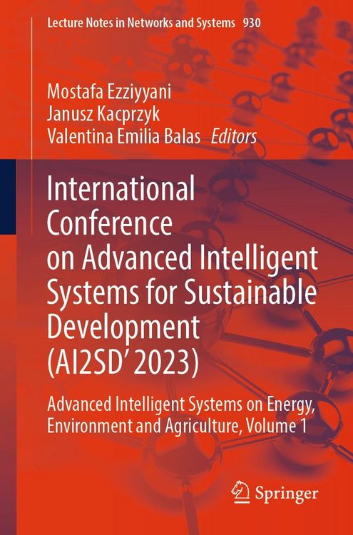 Produktbild: International Conference on Advanced Intelligent Systems for Sustainable Development (AI2SD'2023)