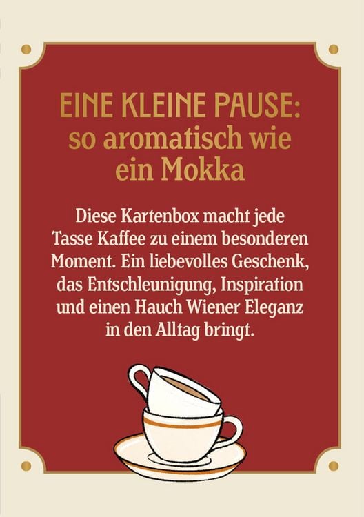 Produktbild: Die kleine Kaffeehausphilosophie