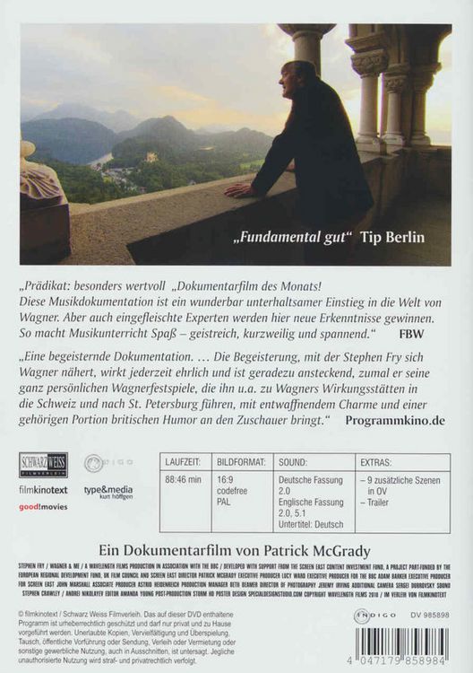 Produktbild: Stephen Fry - Wagner & Me