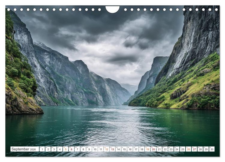 Produktbild: Ungez&auml;hmte Natur (Wandkalender 2026 DIN A4 quer), CALVENDO Monatskalender