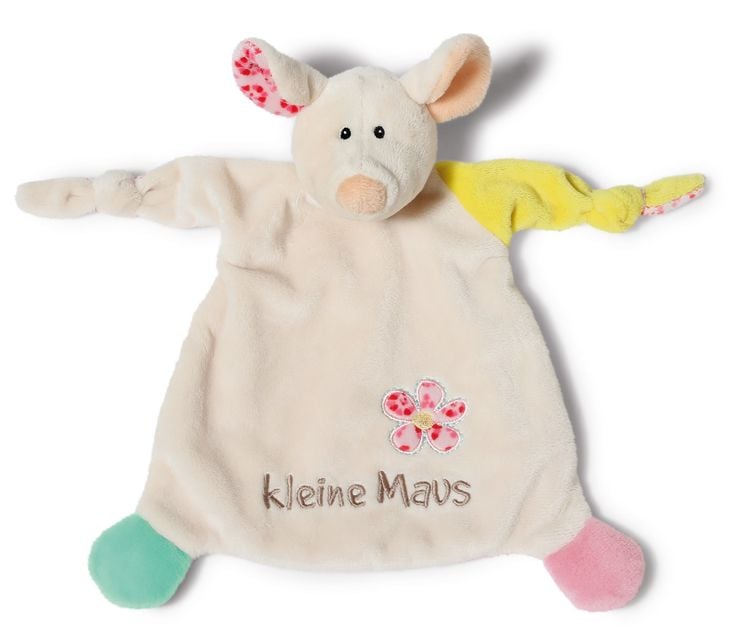 NICI - Schmusetuch Maus kleine Maus 25x25cm