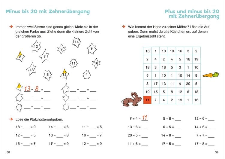 Produktbild: Mathe &uuml;ben. 1. Klasse