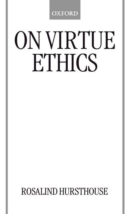 Produktbild: On Virtue Ethics