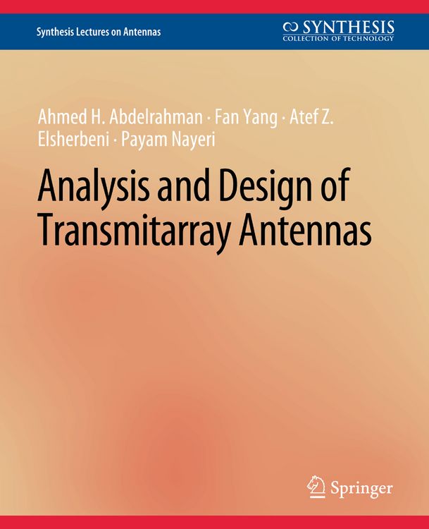 Produktbild: Analysis and Design of Transmitarray Antennas