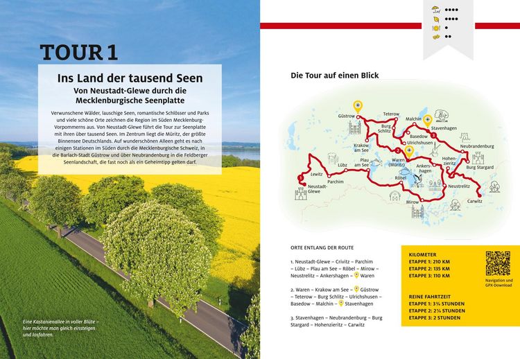 Produktbild: ADAC Roadtrips Mecklenburg-Vorpommern mit Ostseek&uuml;ste