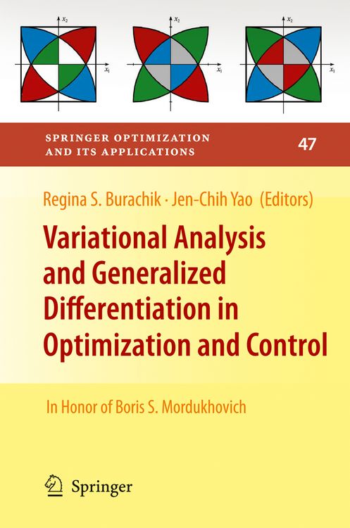 Produktbild: Variational Analysis and Generalized Differentiation in Optimization and Control