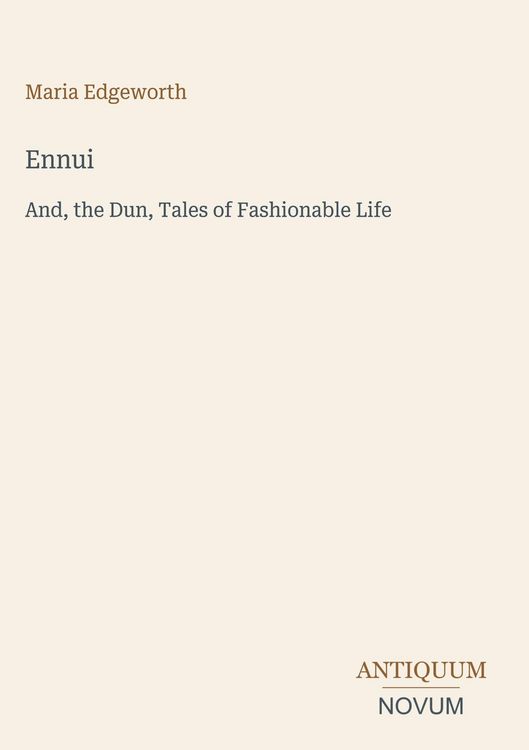 Produktbild: Ennui