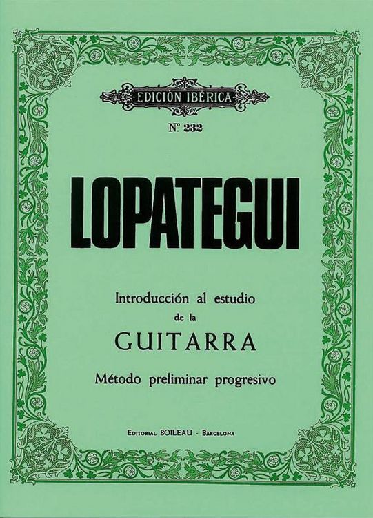 Produktbild: Introducci&oacute;n al estudio de la guitarra