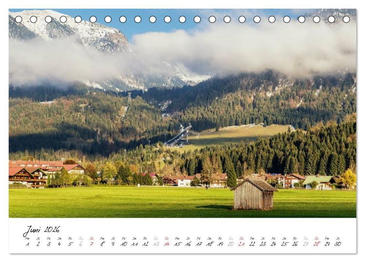 Produktbild: Erlebnis Oberallg&auml;u (Tischkalender 2026 DIN A5 quer), CALVENDO Monatskalender