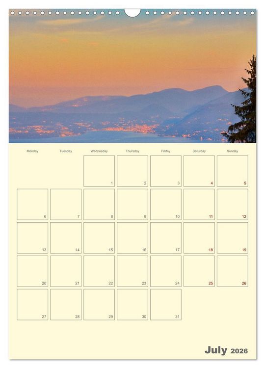 Produktbild: Romantic Northern Italy (Wall Calendar 2026 DIN A3 portrait), CALVENDO 12 Month Wall Calendar