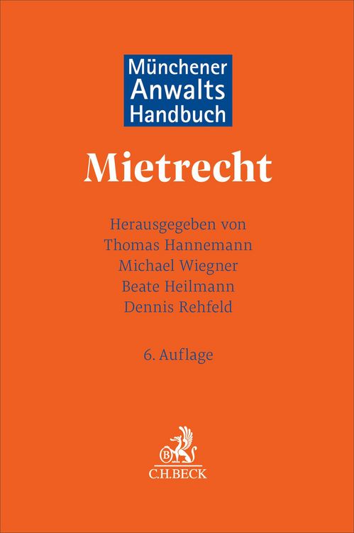 Produktbild: M&uuml;nchener Anwaltshandbuch Mietrecht